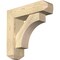Ekena Millwork Westlake Craftsman Rough Sawn Bracket w/ Offset Brace, Douglas Fir, 6"W x 20"D x 20"H BKT0604X20X20WTL04RDF - alternate 1